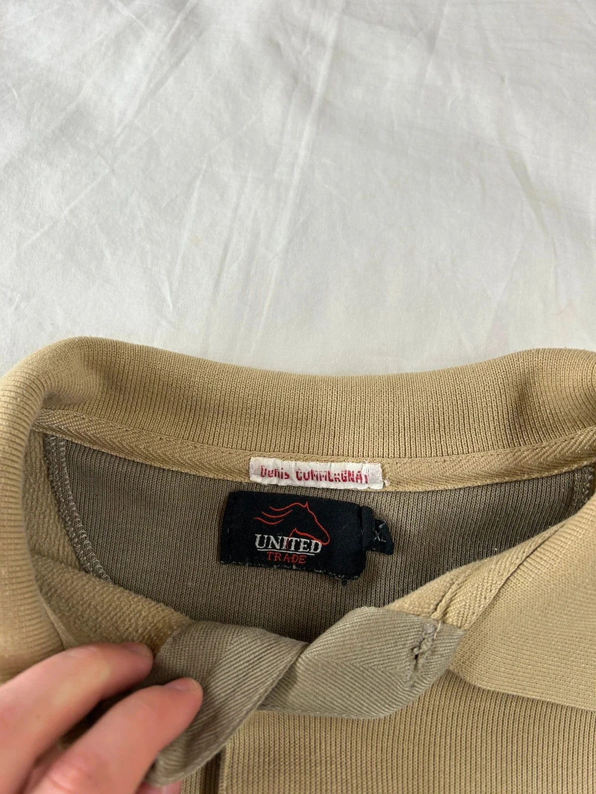 Beige bruine hoodie van united trade – photo 6